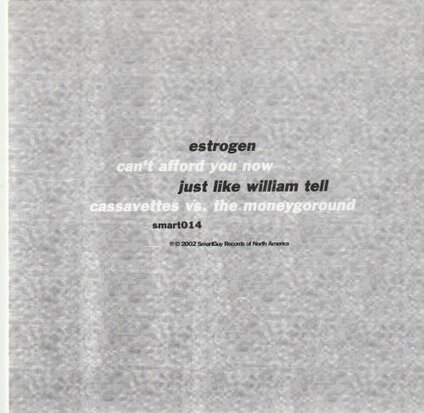 FM Knives - Estrogen (EP) (Vinylsingle)