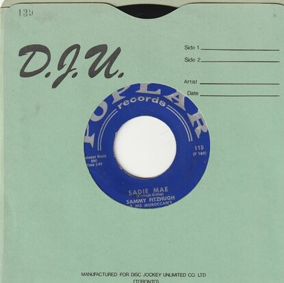 Gene Vincent - Sadie Mae + Linda Baby (Vinylsingle)