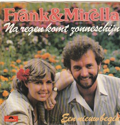 Frank & Mirella - Na regen komt zonneschijn + Een nieuw begin (Vinylsingle)