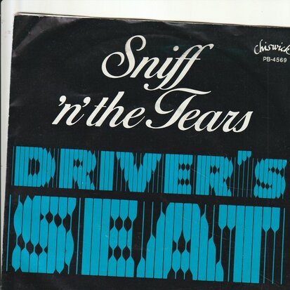 Sniff 'n' the Tears - Driver's seat + Slide away (Vinylsingle)