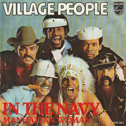 Village People - In the navy + Manhatten woman (Vinylsingle)