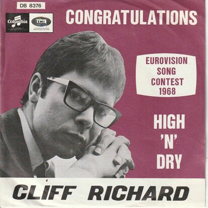 Cliff Richard - Congratulations + High 'n' dry (Vinylsingle)