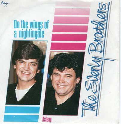 Everly Brothers - On the wings on a nightingale + Asleep (Vinylsingle)
