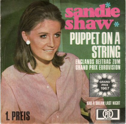 Sandie Shaw - Puppet on a string + Had a dream last night (Vinylsingle)