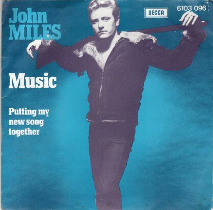 John Miles - Music + Putting my new song together (Vinylsingle)