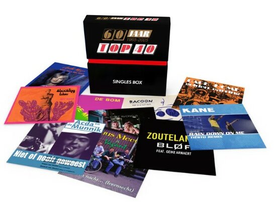 Various - 60 Jaar Top 40 Singles Box (10 stuks) -PRE-ORDER- (Vinylsingle)