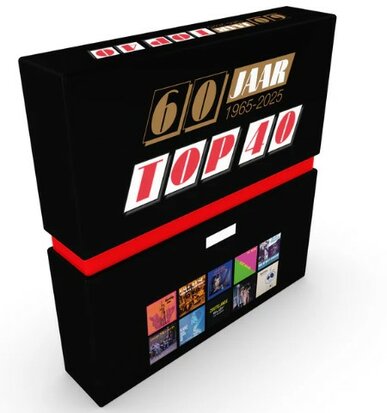 Various - 60 Jaar Top 40 Singles Box (10 stuks) -PRE-ORDER- (Vinylsingle)