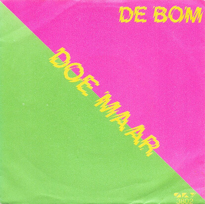 Doe Maar - De Bom + Man O Man -PRE-ORDER- (Vinylsingle)