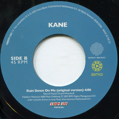 Kane - Rain Down On Me (Tiesto Remix) + (original) (Vinylsingle)
