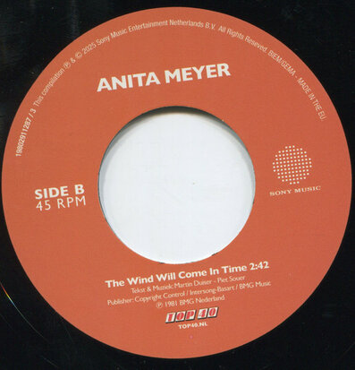 Anita Meyer - Why Tell Me Why + The Wind Will Come In Time (Vinylsingle)