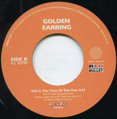 Golden Earring - Back Home + This Is The Time Of The Year (Vinylsingle)