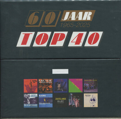 Various - 60 Jaar Top 40 Singles Box (10 stuks)  (Vinylsingle)