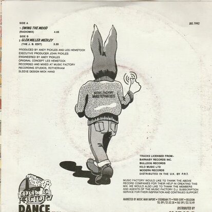 Jive Bunny - Swing the mood + Glenn Miller medley (Vinylsingle)