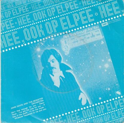 John Davis - Ain't That Enough For You + Disco Fever (Vinylsingle)