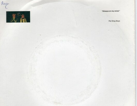 Pet Shop Boys - Always on my mind + Do I have to ? (Vinylsingle)