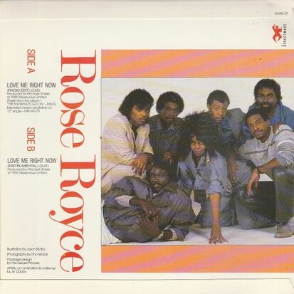 Rose Royce - Love me right now + (instr.) (Vinylsingle)
