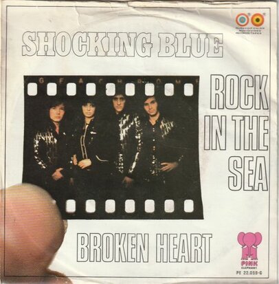 Shocking Blue - Rock in the sea + Broken heart (Vinylsingle)