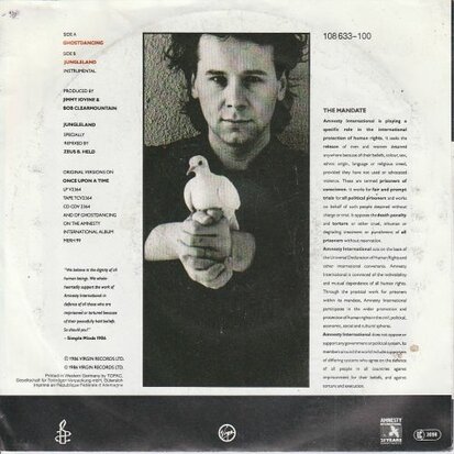 Simple Minds - Ghostdancing + Jungleland (Vinylsingle)