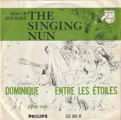 Singing Nun - Dominique + Entre les etoiles (Vinylsingle)