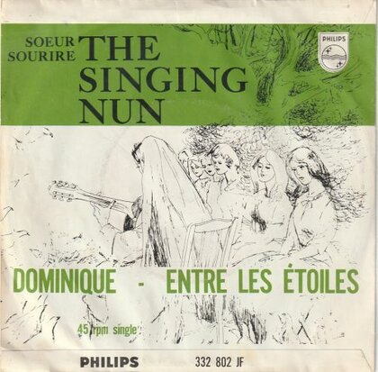 Singing Nun - Dominique + Entre les etoiles (Vinylsingle)