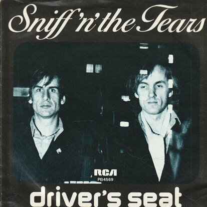 Sniff 'n' the Tears - Driver's seat + Slide away (Vinylsingle)