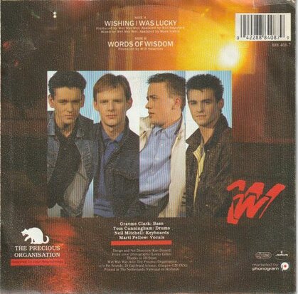 Wet Wet Wet - Wishing I was lucky + Words of wisdom (Vinylsingle)