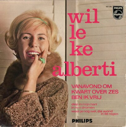 Willeke Alberti - Vanavond Om Kwart Over Zes Ben Ik Vrij (EP) (Vinylsingle)