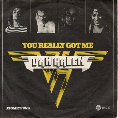 Van Halen - You really got me + Atomic punk (Vinylsingle)