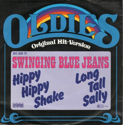 Swinging Blue Jeans - Hippy hippy shake + Long tall Sally (Vinylsingle)