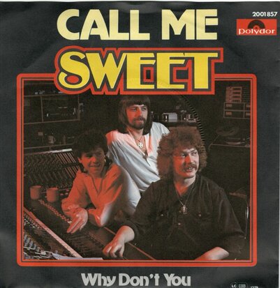 Sweet - Call me + Why don't you (Vinylsingle)