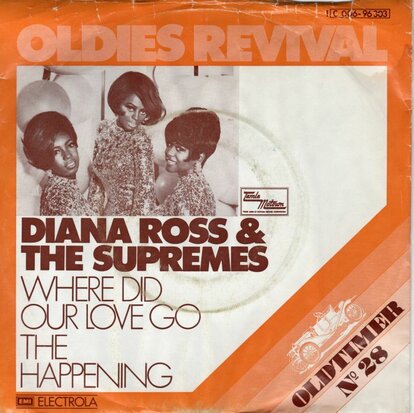 Supremes - Where did our love go + The Happening (Vinylsingle)