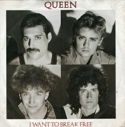 Queen - I want to break free + Machines (Vinylsingle)
