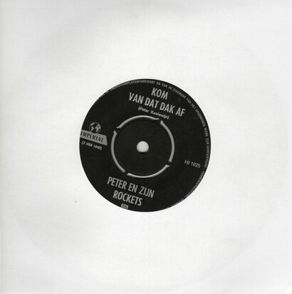 Peter Koelewijn - Kom van dat dak af + De hele stad is gek en dol (Vinylsingle)