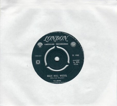 Pat Boone - Rock boll weevil + Twixt twelve and twenty (Vinylsingle)