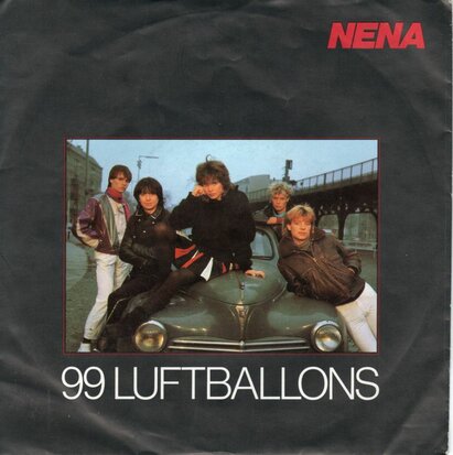 Nena - 99 luftballons + Ich bleib im bett (Vinylsingle)