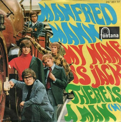 Manfred Mann - My name is Jack + There is a man (Vinylsingle)