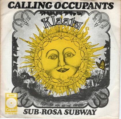 Klaatu - Calling occupants + Sub-rose subway (Vinylsingle)