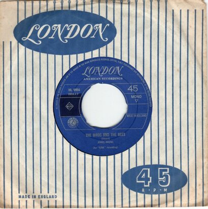 Jewel Akens    - The birds and the bees + Tic tac toe (Vinylsingle)