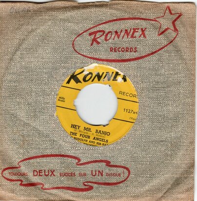 Four Angels / Judy Lynn - Hey Mr. Banjo + Hard To Get (Vinylsingle)