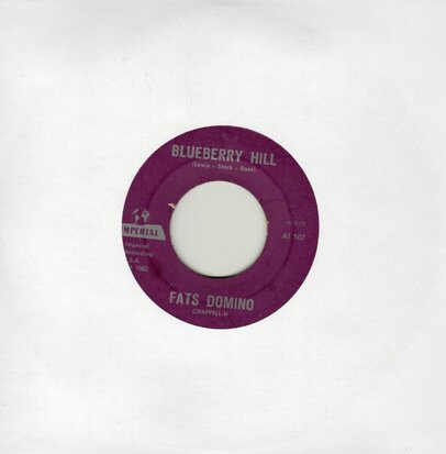Fats Domino - Blueberry hill + I'm in the mood for love (Vinylsingle)