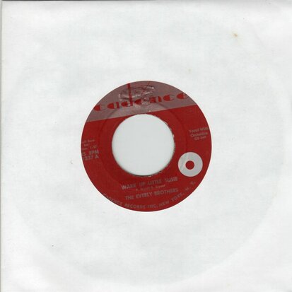 Everly Brothers - Wake up little Susie + Maybe tomorrow (Vinylsingle)