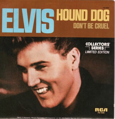 Elvis Presley - Hound dog + Don't be cruel (Vinylsingle)