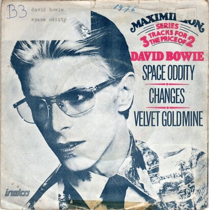 David Bowie - Space Oddity + Changes + Velvet goldmine (Vinylsingle)