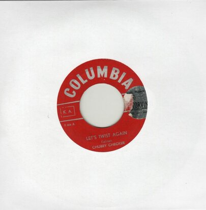 Chubby Checker - Let's twist again + Everything's gonna be all right (Vinylsingle)