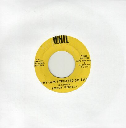 Bobby Powell - Why + Thank You (Vinylsingle)