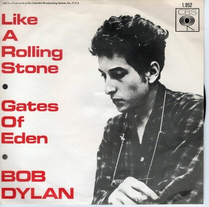 Bob Dylan - Like a rolling stone + Gates of Eden (Vinylsingle)