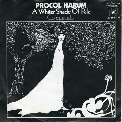 Procol Harum - A whiter shade of pale + Conquestador (Vinylsingle)