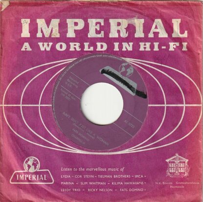 Fats Domino - What a price + Ain't that just like a woman (Vinylsingle)
