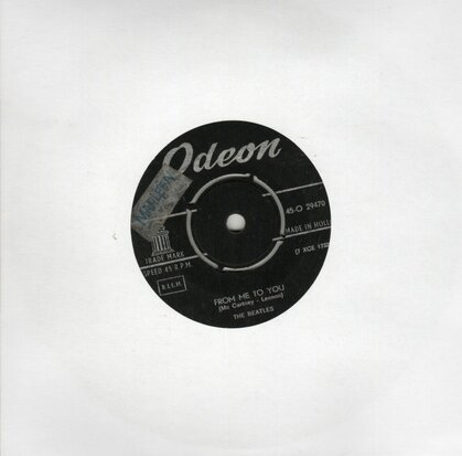 The Beatles - From me to you + Thank you girl (Vinylsingle)