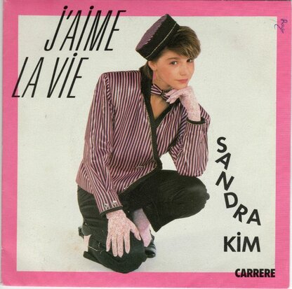Sandra Kim - J'aime la vie + Ne m'ouvlie pas (Vinylsingle)